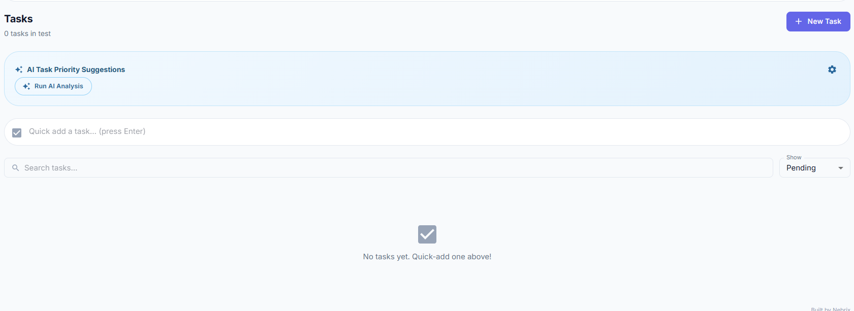Tasks